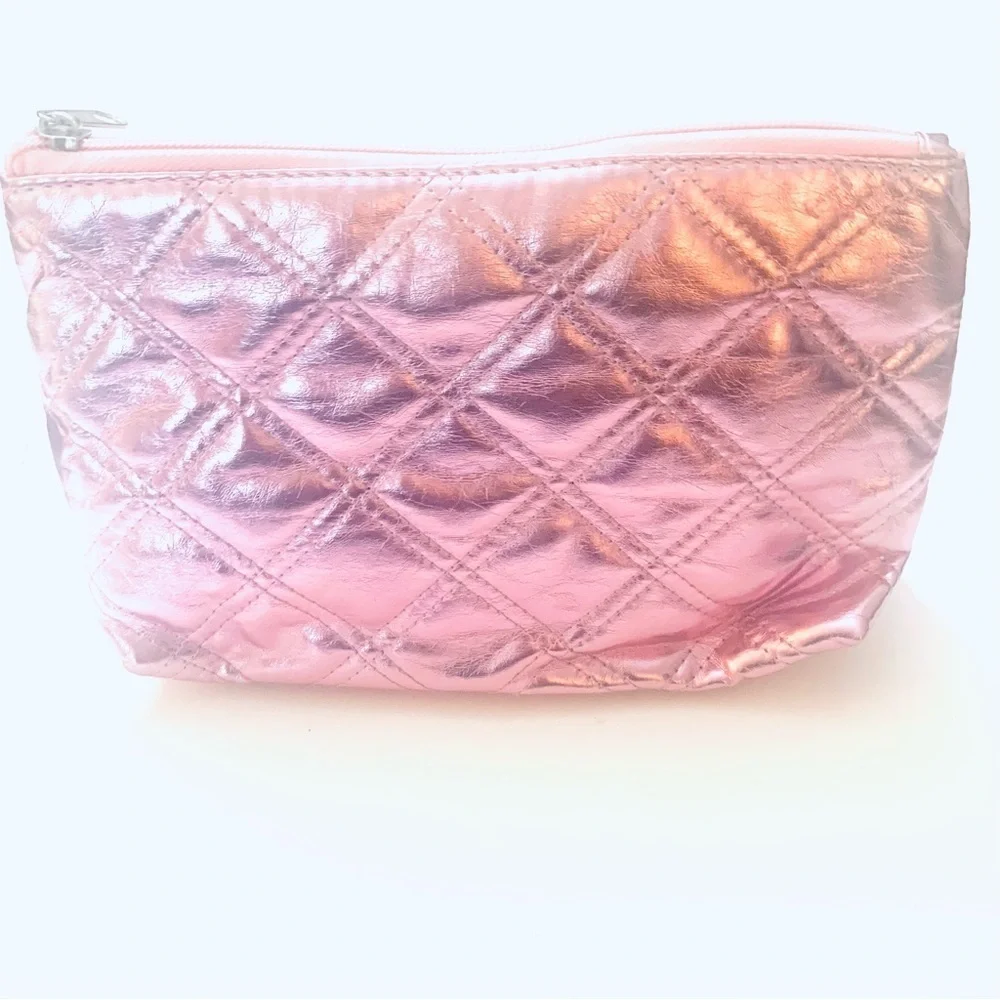 WALGREENS Iridescent Pink Toiletries Bag Makeup Bag Set - 3 Pack